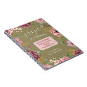 Spreuken 31 Olijfbloemgebed notitieboek (Rechterzijde)