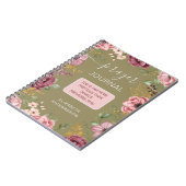 Spreuken 31 Olijfbloemgebed notitieboek (Linkerzijde)