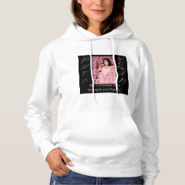 Spreuken 31 Vrouw Witte Hoodie met lang Sleeve