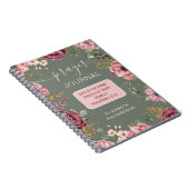 Spreuken 31 Wijze bloem gebedsboek notitieboek (Rechterzijde)