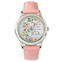 Spreuken 31 Ze is veel kostbaarder horloge