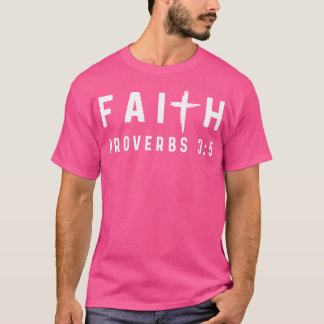 Spreuken 35 3 5 Geloof God Jezus Religieuze Christ T-shirt