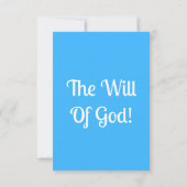 Spreuken 3:27 KJV Bijbel Schrift Groet Kaart (Achterkant)