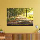 Spreuken 3:5-6 Christelijk Bijbelvers Canvas Art Afdruk (Insitu (Woonkamer))