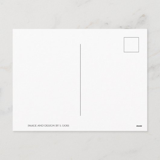 Spreuken 3:5-6 Window Sill Bird Briefkaart (Achterkant)