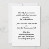 Spreuken 3:5 Aanmoediging Kaart (Achterkant)