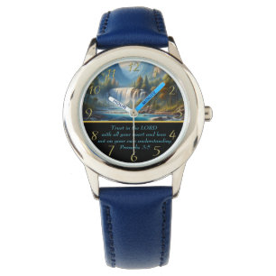 Spreuken 3:5 Christelijk geloof bergmeer  Horloge
