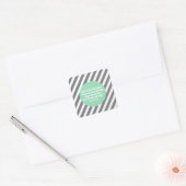Spreuken 3:5 Moderne Stijl Religieuze Bijbel Verse Vierkante Sticker (Envelop)
