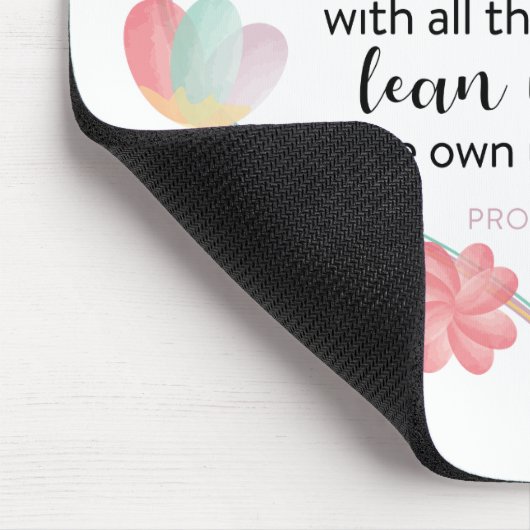 Spreuken 3:5 Mousepad - Vertrouwen in het Hart van Muismat (Hoek)