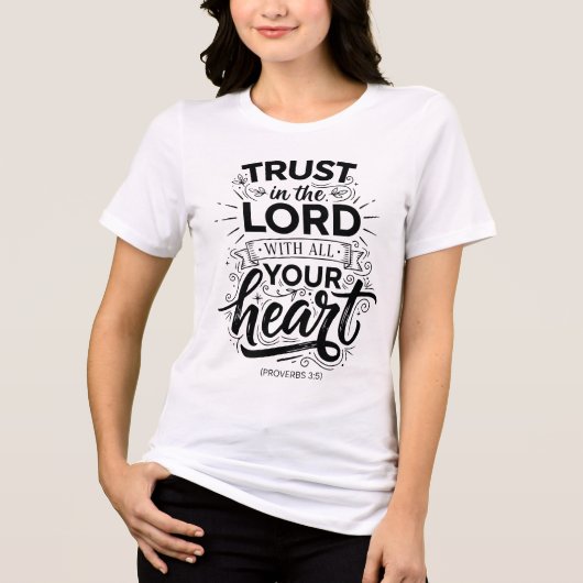 Spreuken 3:5 Tri-Blend shirt (Voorkant)