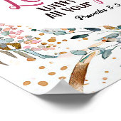 Spreuken 3:5 Vertrouw op het Bijbelvers Poster (Hoek)