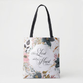 Spreuken 3:5 Vertrouw op het Bijbelvers Tote Bag (Voorkant)