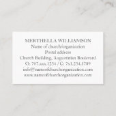 Spreuken 3:5 | VERTROUWEN OP DE HEER Gods handen z Visitekaartje (Achterkant)