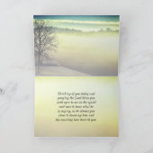 Spreuken 3:6 Hij zal uw pad leiden Bijbel Verse Kaart (Binnen)