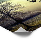 Spreuken 3:6 Hij zal uw pad leiden Bijbel Verse Poster (Hoek)