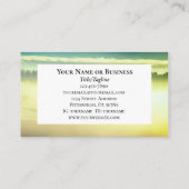 Spreuken 3:6 Hij zal uw pad leiden Bijbel Verse Visitekaartje (Achterkant)