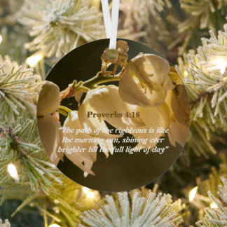 Spreuken 4:18 metalen ornament