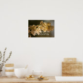 Spreuken 4:18 poster (Keuken)