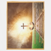 Spreuken 4:25-27 Gezellig Bijbelvers Fleece Deken (Voorkant)