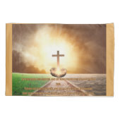 Spreuken 4:25-27 Gezellig Bijbelvers Kussensloop (Achterkant)