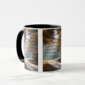 Spreuken 4:25-27 KJV Bijbelvers Pic Two-Tone Mok (Voorkant links)