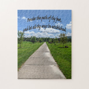 Spreuken 4:26 legpuzzel