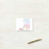 Spreuken Bijbelvers Post-it® Notes (Op bureau)