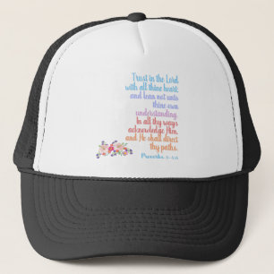 Spreuken Bijbelvers Trucker Pet