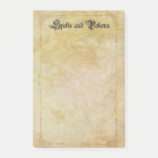 Spreuken en Toverdranken Post-it® Notes (Voorkant)