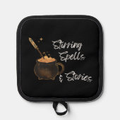 Spreuken en verhalen roeren pannenlap (Voorkant)