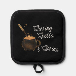 Spreuken en verhalen roeren pannenlap