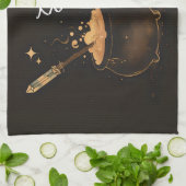 Spreuken en verhalen roeren theedoek (Gevouwen)