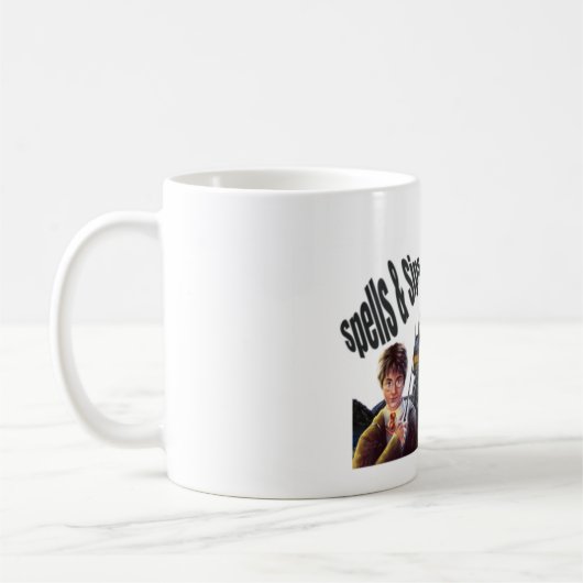 Spreuken & Sips – Wizard School Coffee Mok (Links)