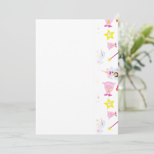 Spreuken Tandfee Magische Toverstok Witte Tanden Save The Date (Staand voorkant)