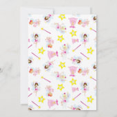 Spreuken Tandfee Magische Toverstok Witte Tanden Save The Date (Achterkant)