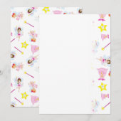 Spreuken Tandfee Magische Toverstok Witte Tanden Save The Date (Voorkant / Achterkant)