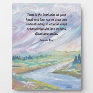 Spreuken Vertrouwen op de Heer Bijbel Verzen Teken Fotoplaat