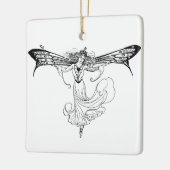 Spreukenfee, Koningin van de feeën Keramisch Ornament (Links)