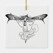 Spreukenfee, Koningin van de feeën Keramisch Ornament (Achterkant)