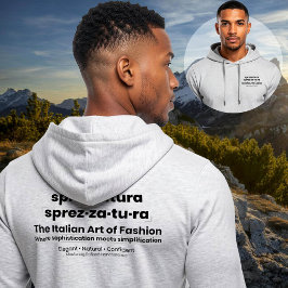 SPREZZATURA: DE ITALIAANSE KUNST VAN MODE-BlackDen Hoodie