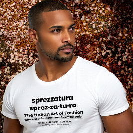 SPREZZATURA: DE ITALIAANSE KUNST VAN MODE-BlackDen T-shirt