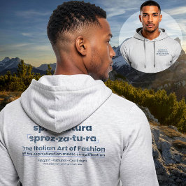 SPREZZATURA: DE ITALIAANSE KUNST VAN MODE-BlueDeni Hoodie