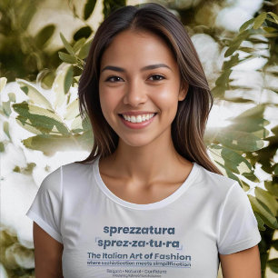 SPREZZATURA: DE ITALIAANSE KUNST VAN MODE-BlueDeni T-shirt