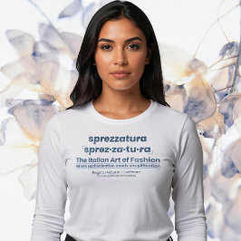 SPREZZATURA: DE ITALIAANSE KUNST VAN MODE-BlueDeni Tri-Blend Shirt