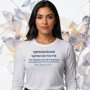 SPREZZATURA: DE ITALIAANSE KUNST VAN MODE-BlueDeni Tri-Blend Shirt