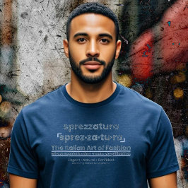 SPREZZATURA: DE ITALIAANSE KUNST VAN MODE-BlueDeni Tri-Blend Shirt