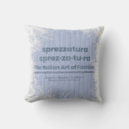 SPREZZATURA: DE ITALIAANSE KUNST VAN MODE - DenimA Kussen