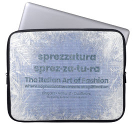 SPREZZATURA: DE ITALIAANSE KUNST VAN MODE - DenimA Laptop Sleeve