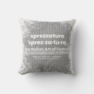 SPREZZATURA: DE ITALIAANSE KUNST VAN MODE-Zwarte D Kussen