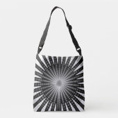 Sprial Madness Crossbody Tas (Achterkant)
